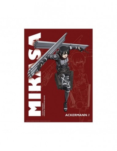 Pack 2 Posters - Attaque Des Titans