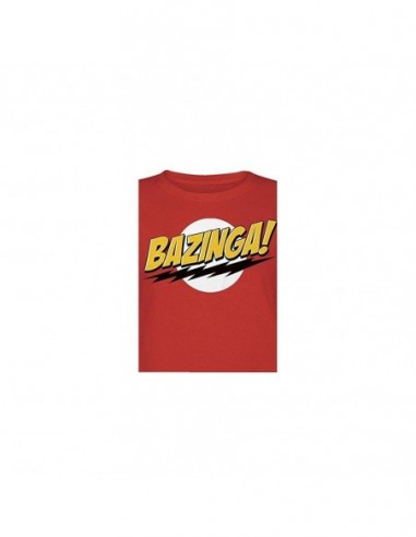 TEE SHIRT BIG BANG THEORY LOGO BAZINGA