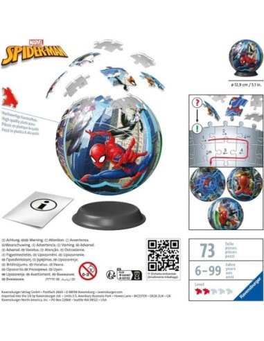 Puzzle 3D Marvel - Spider-Man 72P