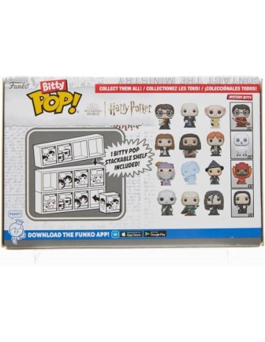 Bitty Pop Harry Potter 4 Pack 2.5Cm -...