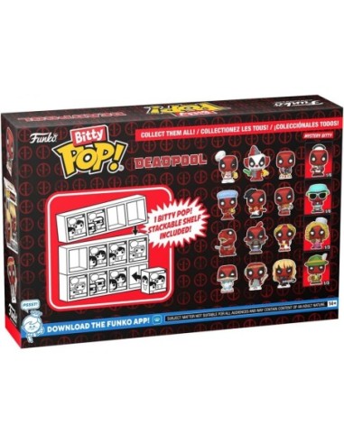 Bitty Pop Deadpool 4 Pack 2.5Cm - BBQ...