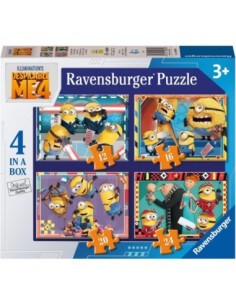 Puzzle 4 En 1 - Moi Moche...