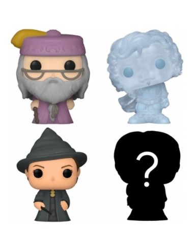 Bitty Pop Harry Potter 4 Pack 2.5Cm -...