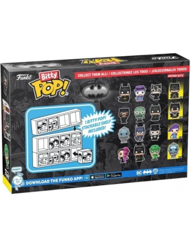 Bitty Pop DC 4 Pack 2.5Cm - Batman 85th