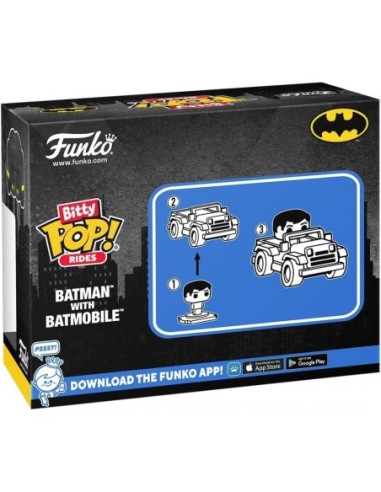 Bitty Pop Ride DC - Batman Avec...