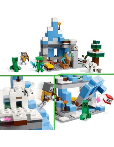 LEGO 21243 Minecraft - Les Pics Geles
