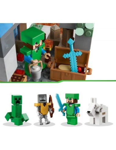 LEGO 21243 Minecraft - Les Pics Geles