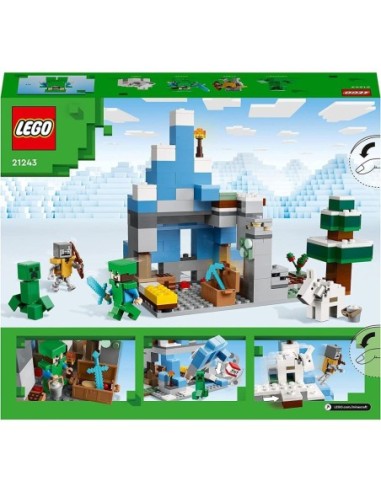 LEGO 21243 Minecraft - Les Pics Geles
