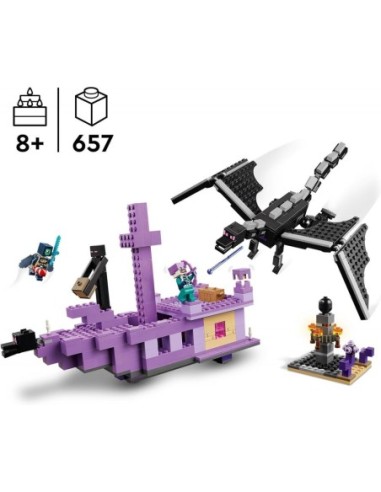 Lego 21264 Minecraft - Le Dragon Et...