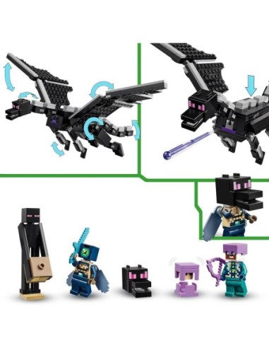 Lego 21264 Minecraft - Le Dragon Et...