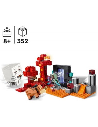Lego 21255 Minecraft - L'Embuscade Au...