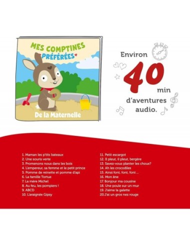 Figurine Tonies Mes Comptines...