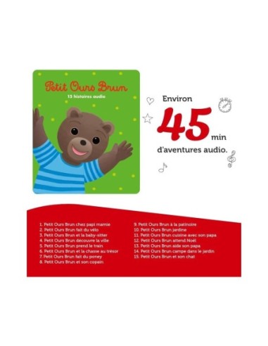 Figurine Tonies Petit Ours Brun - Vol 2