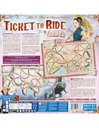 Les Aventuriers Du Rail - Asie EXT