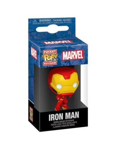 Porte Cle Pocket Pop Marvel - Iron Man