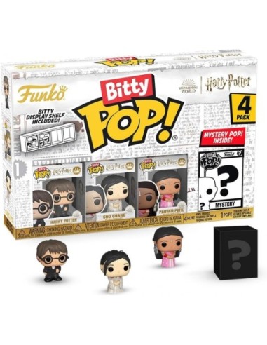 Bitty Pop Harry Potter 4 Pack 2.5Cm -...
