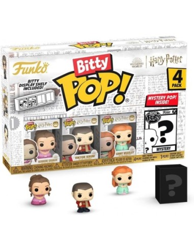 Bitty Pop Harry Potter 4 Pack 2.5Cm -...