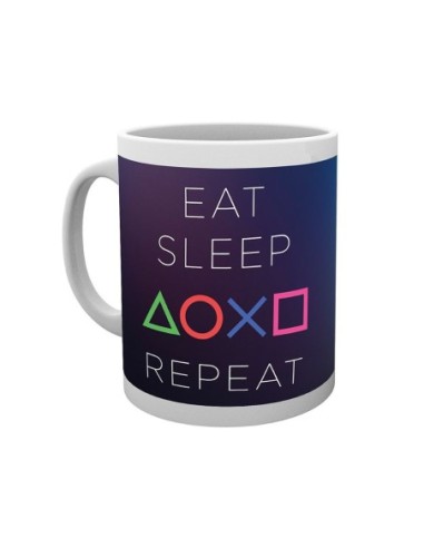MUG PLAYSTATION - EAT, SLEEP, REPEAT...