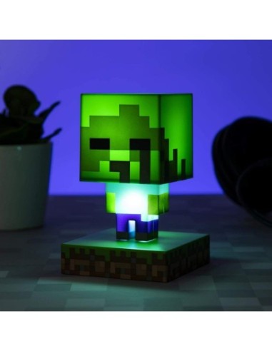 Veilleuse Minecraft - Zombie