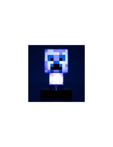Lampe Minecraft - Creeper Chargé