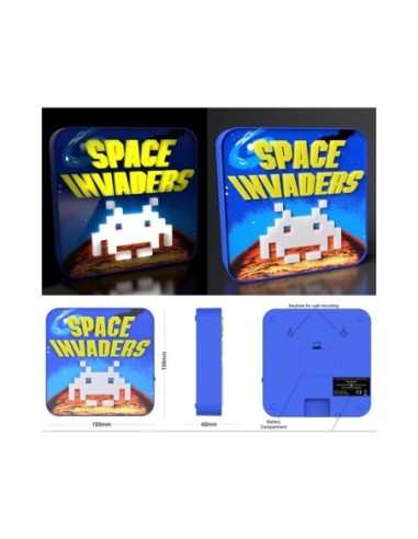 Lampe 3D - Space Invaders