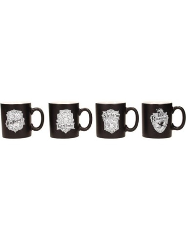 Pack 4 Espresso Mugs Harry Potter -...