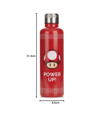 Gourde en métal Super Mario - Power...