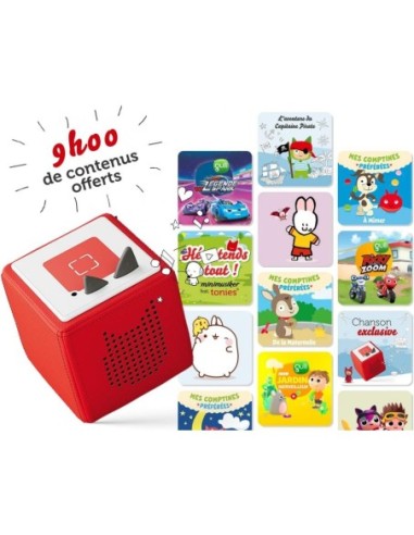 Toniebox Starter Set - Rouge