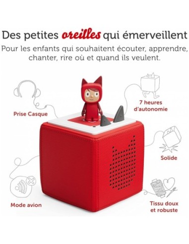 Toniebox Starter Set - Rouge