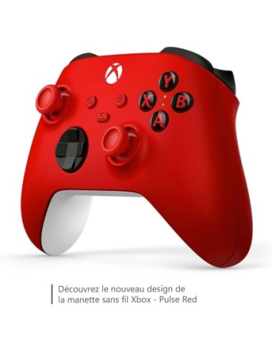 Manette Officiel Xbox - Pulse Red
