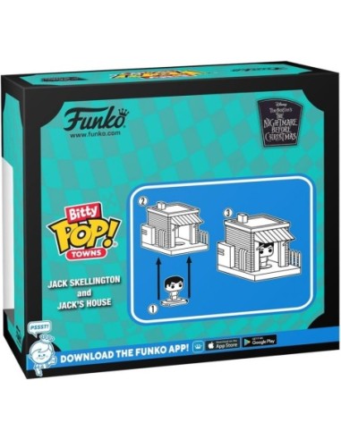 Bitty Pop Towns - Jack Skellington