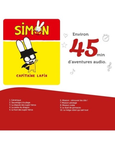 Figurine Tonies Simon - Capitaine Lapin