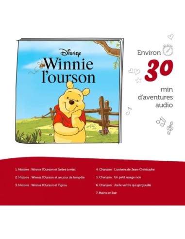 Figurine Tonies Disney - Winnie L'Ourson