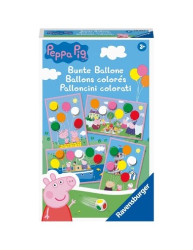 Mini Jeu Peppa Pigs - Ballons Colorés