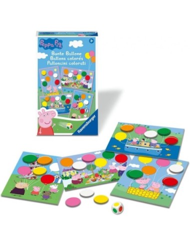 Mini Jeu Peppa Pigs - Ballons Colorés