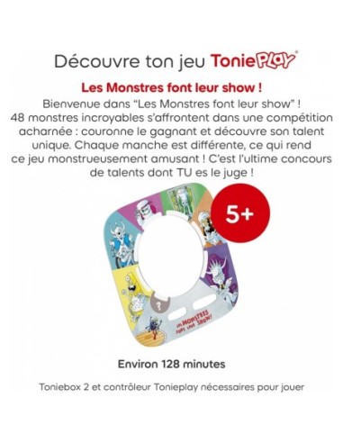 Coffret ToniePlay - Les Monstes Font...