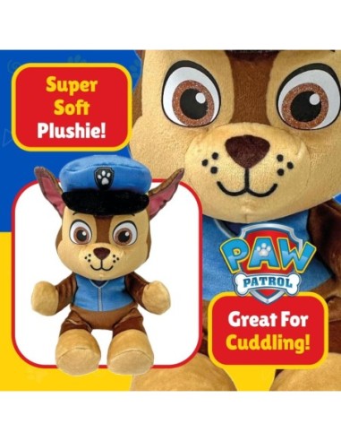 Peluche TY Pat'Patrouille - Chase 15 cm