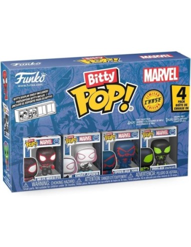 Bitty Pop Marvel X4 - Miles Morales
