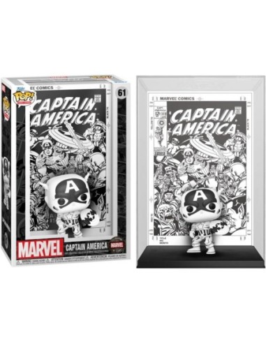 Pop Marvel Comic Cover - Captain America