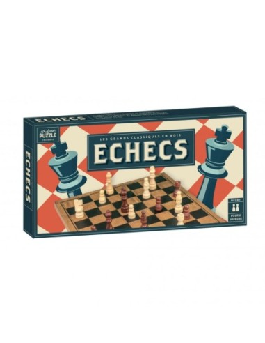 Echecs Bois Vintage