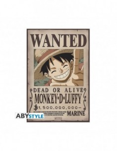 POSTER ONE PIECE - WANTED...